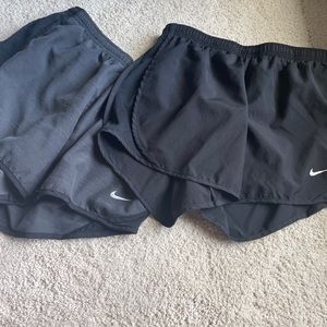 2 pairs of girls nike shorts